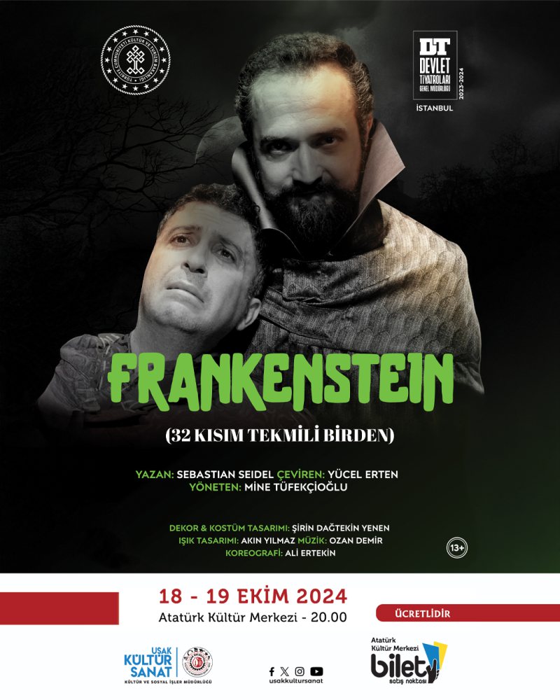 Frankenstein Tiyatro Oyunu