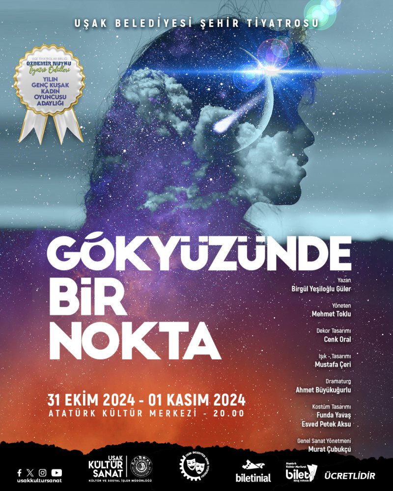 Gökyüzünde Bir Nokta Tiyatro Oyunu