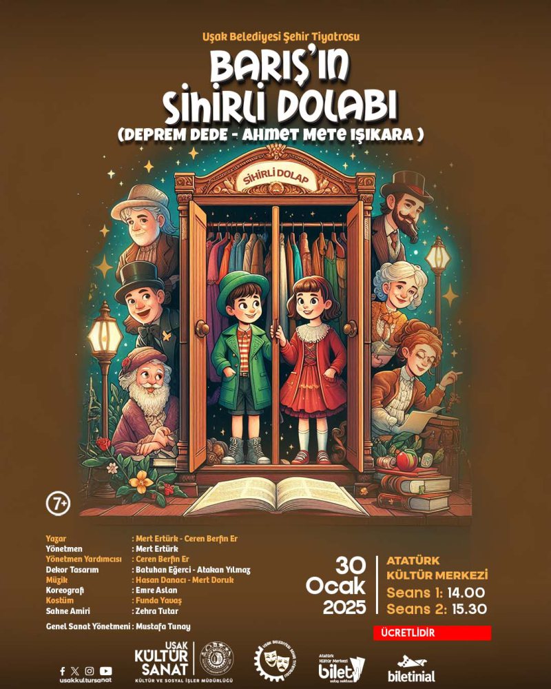 Barışın Sihirli Dolabı (Deprem Dede-Ahmet Mete Işıkara)
