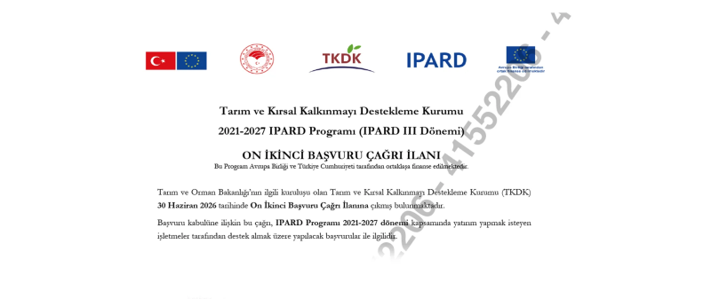 TKDK 2021-2027 IPARD Programı (IPARD III Dönemi)