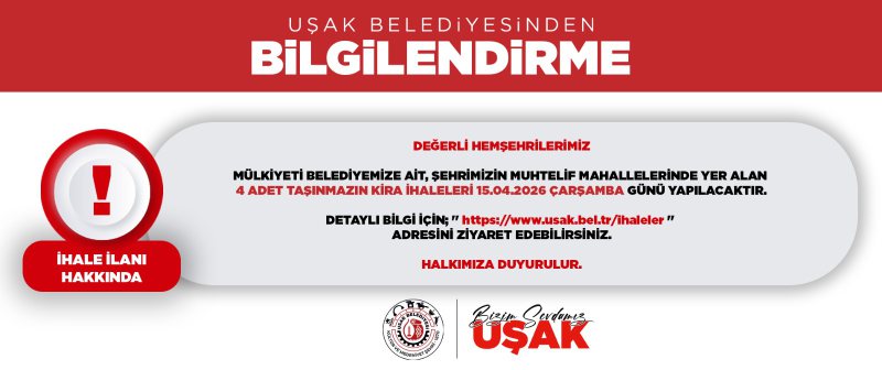 4 ADET TAŞINMAZ KİRA İHALESİ